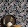 Papel de Parede Folha Tropical com Manchas de Onça, Vinil Autoadesivo Removível para Quarto e Sala - Azul - S4Sassy 63,5 cm (L) × 914,4 cm (C) / Azul - Vinil Liso