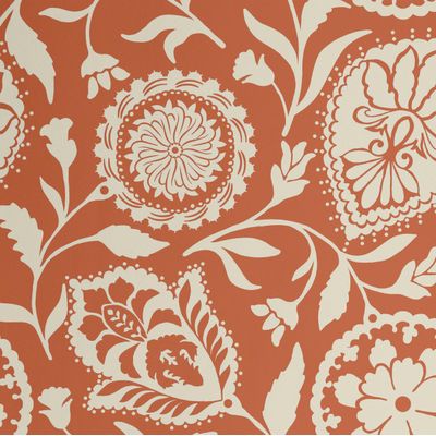 Papel de Parede Autoadesivo Boho, Estampa Floral Paisley, Contato Vinílico Impermeável Rosa, Removível Ideal para Inquilinos - S4Sassy 63,5 cm (L) × 609,6 cm (C) / Rosa - Vinil Liso
