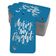 Etiquetas de Papel Feliz e Brilhante para Lembrancinhas de Natal, Metalizadas para Artesanato e Pendurar - Inkdotpot 50 Etiquetas Metalizadas / Azul - Prata