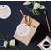 Etiquetas de Papel Metalizado para Pendurar 'Prontas para Estourar' em Lembrancinhas de Chá de Bebê - Inkdotpot 100 Etiquetas Metalizadas / Branco - Ouro Rosé