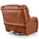 Poltrona Do Papai Reclinável Kalie Glider Giratória Usb Fh9 Pu Caramelo Brilho - Mpozenato