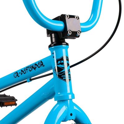 Bicicleta Aro 20 Bmx Pedivela 3 Peças Aço Hi-ten Bob P03 Azul - D'rossi