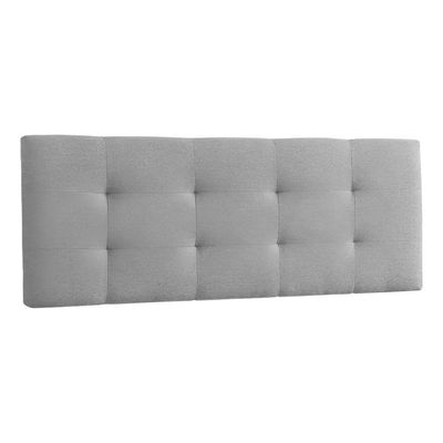 Canto Alemão Recamier Bau + Painel Madri 160cm Linho Cinza - Inova Decor