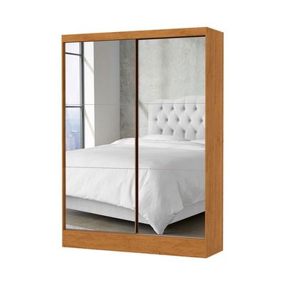 Guarda Roupa Com 2 Portas Espelhado Sapphire -grand Line