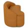 Sofá 3 Lugares Para Sala De Estar Living 210cm Theo D06 Sintético Caramelo - Mpozenato