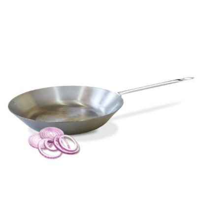 Frigideira Aço Carbono 25cm Nr 10 cabo ferro - 1,5 Litros