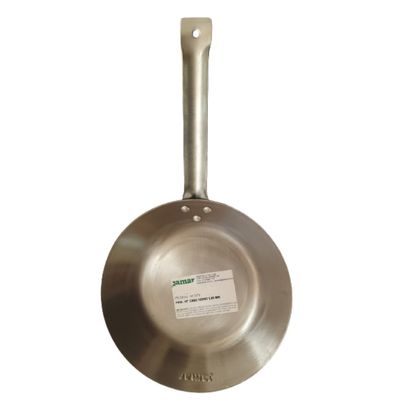 Frigideira Aço Carbono 25cm Nr 10 cabo ferro - 1,5 Litros
