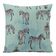 Capas de Almofada Luxuosas Estampadas Tema Azul, Capas Decorativas e Capa para Almofada de Sofá - Vargottam 30,48 Cm × 30,48 Cm – Quadrado / Azul
