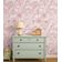 Papel de Parede Vinílico Autoadesivo, Estampa Floral Grande em Contorno, À Prova D'Água, Laranja - para Quartos e Armários - S4Sassy 63,5 cm (L) × 304,8 cm (C) / Laranja - Vinil Texturizado