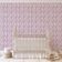 Papel de Parede Vinílico Autocolante Peel & Stick Floral Chic À Prova d'Água Rosa Removível Para Quartos, Salas e Armários - S4Sassy 63,5 cm (L) × 914,4 cm (C) / Rosa - Vinil Liso