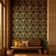 Papel de Parede Folhagem Tropical com Manchas de Leopardo, Vinil Autoadesivo Removível para Quarto e Sala, Verde - S4Sassy 63,5 cm (L) × 304,8 cm (C) / Verde - Vinil Liso