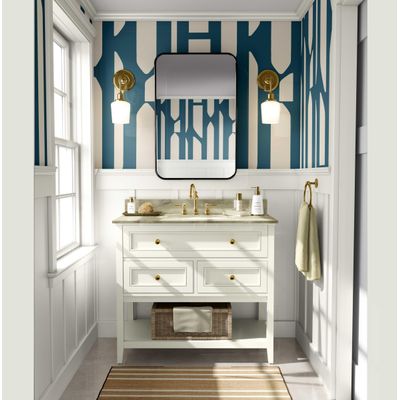 Papel Contact Removível para Parede Verde Contemporâneo com Estampa Geométrica de Galho, Vinílico Autoadesivo à Prova d'água - S4sassy 63,5 cm (L) × 304,8 cm (C) / Verde - Vinil Texturizado