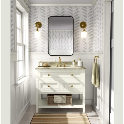 Adesivo de Parede em Vinil Removível, Estampa Geométrica Pincelada, Mural Moderno Cinza para Quarto Banheiro Lavanderia Closet - S4Sassy 63,5 cm (L) × 152,4 cm (C) / Cinza - Vinil Liso