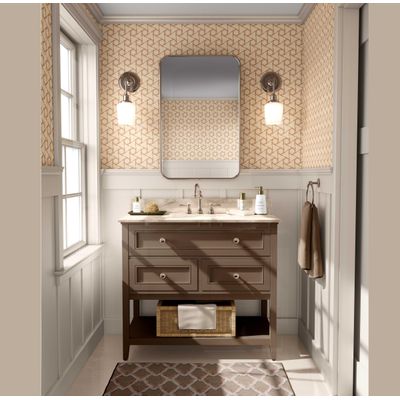 Papel de Parede Autoadesivo Vinílico com Estampa de Nó Geométrico Bege, Revestimento Decorativo Fácil DIY para Quarto e Sala - S4Sassy 63,5 cm (L) × 152,4 cm (C) / Bege - Vinil Texturizado