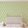 Papel de Parede Folha Gota Verde - Botânico Monocromático, Vinil Autoadesivo, Decoração DIY Fácil para Quarto e Sala - S4Sassy 63,5 cm (L) × 152,4 cm (C) / Verde - Vinil Liso