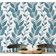 Papel de Parede Vertical Folha Verde, Aparência Natural, Vinil Autoadesivo, Revestimento Decorativo, DIY Fácil para Quarto e Sala - S4Sassy 63,5 cm (L) × 152,4 cm (C) / Verde - Vinil Texturizado