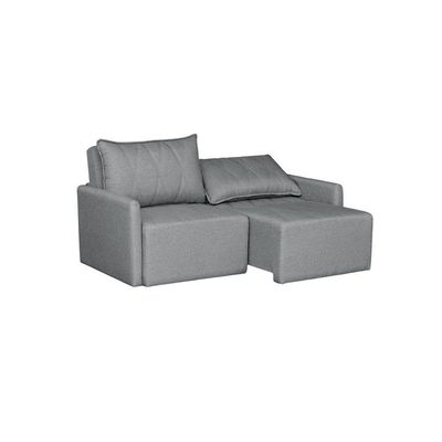 Sofá Cama Dubai Retratil E Reclinavel 3 Lugares Sofatec Cinza