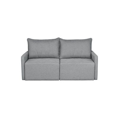 Sofá Cama Dubai Retratil E Reclinavel 3 Lugares Sofatec Cinza