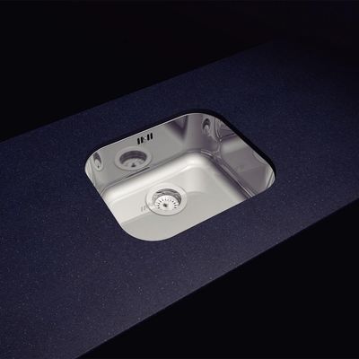 Cuba Tramontina Lavínia 40 Bl Prime Em Aço Inox Alto Brilho 40x34 Cm Com Escape E Válvula 94020203
