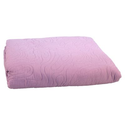 Kit Colcha Casal Boutis Mf Cazza Organic com 3 Peças Rosa 210x230cm