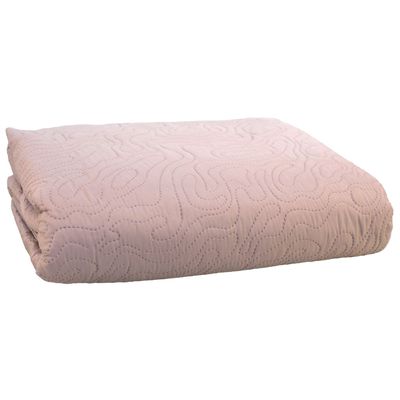 Kit Colcha Casal Boutis Mf Cazza Organic com 3 Peças Bege 210x230cm