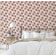 Papel de Parede Palmeira Marrom Vinílico Autoadesivo, Envelopamento Decorativo, Aplicação Fácil para Quarto e Sala - S4Sassy 63,5 cm (L) × 914,4 cm (C) / Marrom - Vinil Texturizado