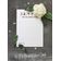 50 Cartões Florais Quadrados em Branco para Chá de Noiva e Despedida de Solteira para Preencher Ideias de Presente - Inkdotpot 12,7 Cm × 17,78 Cm / Branco - Ele Disse, Ela Disse