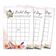 Coleção Floral para Despedida de Solteira e Chá de Noiva Cartas do Jogo Polish Or Porn Pacote com 50 Unidades - Inkdotpot 12,7 Cm × 17,78 Cm / Branco - Bingo da Noiva