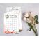 Coleção Floral para Despedida de Solteira e Chá de Noiva Cartas do Jogo Polish Or Porn Pacote com 50 Unidades - Inkdotpot 12,7 Cm × 17,78 Cm / Branco - Bingo da Noiva