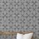 Papel de Parede Vinílico Autoadesivo Estampa Floral Dot Blossom, Impermeável, Cinza, Removível, Quartos e Salas, para Locatários - S4Sassy 63,5 cm (L) × 914,4 cm (C) / Cinza - Vinil Liso
