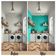 Papel de Parede com Estampa de Coração Verde, Vinil Autoadesivo, Decorativo Fácil de Aplicar para Quarto e Sala de Estar - S4Sassy 63,5 cm (L) × 152,4 cm (C) / Verde - Vinil Liso