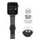 Pulseira para Apple Watch 42 / 44 / 45MM Armor Running - Preto - Gshield