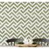 Papel de Parede Vinílico Autoadesivo Removível, Estampa Zigzag Impermeável, Verde, Quartos e Salas, Espaços para Inquilinos - S4Sassy 63,5 cm (L) × 914,4 cm (C) / Verde - Vinil Texturizado