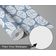 Papel de Parede Vinil Autoadesivo Estampa de Rosas Rabiscadas Chic Urbano Azul Impermeável Removível para Quartos e Sala, Aluguel - S4Sassy 63,5 cm (L) × 152,4 cm (C) / Azul - Vinil Texturizado