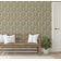Papel de Parede Floral Estilo Asiático, Vinil Autoadesivo Decorativo, Instalação DIY Fácil para Quarto, Sala e Ambientes - Verde - S4Sassy 63,5 cm (L) × 304,8 cm (C) / Verde - Vinil Texturizado