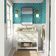 Papel de Parede Estampa Folha de Videira, Estilo Asiático, Autoadesivo, Decoração DIY para Quarto e Sala, Verde - S4Sassy 63,5 cm (L) × 304,8 cm (C) / Verde - Vinil Texturizado