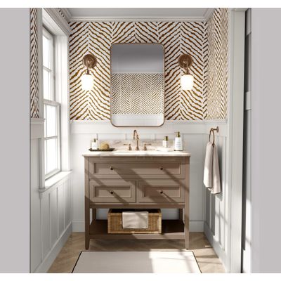 Papel de Parede Vinil Autoadesivo Estampa Animal Vibes Impermeável - Amarelo, Moderno e Removível para Quartos, Salas e Locatários - S4Sassy 63,5 cm (L) × 152,4 cm (C) / Amarelo - Vinil Texturizado