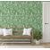 Jardim do Templo Papel de Parede Estilo Asiático Autoadesivo, Revestimento Decorativo, DIY Fácil para Quarto e Sala - Verde - S4Sassy 63,5 cm (L) × 304,8 cm (C) / Verde - Vinil Texturizado