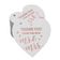 Etiqueta para Lembrancinha de Casamento em Papel com Foil Metalizado para Pendurar 'Thank You' - Inkdotpot 100 Etiquetas Metalizadas / Branco - Ouro Rosé