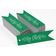 Etiqueta de Papel para Lembrancinha Merry Christmas com Acabamento Metálico para Pendurar - Inkdotpot 50 Etiquetas Metalizadas / Verde - Prata