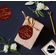 Etiqueta de Papel para Lembrancinha de Aniversário 'Obrigado por Celebrar Comigo' com Foil para Pendurar - Inkdotpot 100 Etiquetas Metalizadas / Vermelho - Ouro Rosé