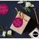 Etiquetas de Papel 'Feliz Aniversário' para Lembrancinhas, Etiquetas Pendentes Metalizadas para Artesanato - Inkdotpot 100 Etiquetas Metalizadas / Rosa - Ouro Rosé