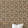 Papel de Parede Vinílico Autoadesivo, Estampa Floral Dot Blossom, Impermeável, Marrom, Removível, para Quartos e Salas - S4Sassy 63,5 cm (L) × 152,4 cm (C) / Marrom - Vinil Liso