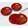 Tags para Pendurar em Papel Metalizado 'Kiss The Miss Goodbye' para Lembrancinha de Chá de Noiva - Inkdotpot 50 Etiquetas Metalizadas / Vermelho - Prata