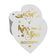Etiquetas de Papel Metalizado 'Kiss The Miss Goodbye' para Lembrancinhas de Despedida de Solteira - Inkdotpot 100 Etiquetas Metalizadas / Branco - Ouro Rosé