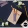 Etiquetas de Papel Metalizado para Pendurar 'Feliz Aniversário' para Lembrancinhas - Inkdotpot 50 Etiquetas Metalizadas / Roxo - Ouro Rosé
