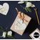 Etiqueta para Lembrancinha de Casamento em Papel Metalizado para Pendurar Love Isweet - Inkdotpot 50 Etiquetas Metalizadas / Branco - Ouro Rosé