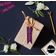 Etiquetas Pendentes de Papel Metalizado 'Feliz Natal' para Lembrancinhas - Inkdotpot 50 Etiquetas Metalizadas / Roxo - Ouro Rosé