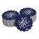 Tags Pendentes de Papel Metalizado 'Let Love Sparkle' para Lembrancinhas de Casamento - Inkdotpot 100 Etiquetas Metalizadas / Azul - Prata