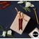 Tags de Papel 'Happy Birthday' para Pendurar em Lembrancinhas com Acabamento Metalizado - Inkdotpot 100 Etiquetas Metalizadas / Vermelho - Prata